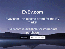 Tablet Screenshot of evev.com